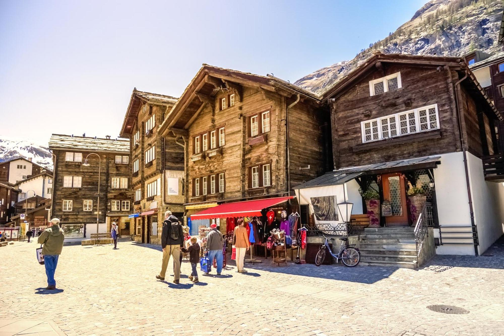 Chalet Abacus Daire Zermatt Oda fotoğraf